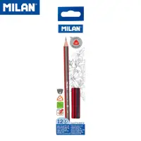 在飛比找momo購物網優惠-【MILAN】MILAN 經典三角鉛筆_HB_12入裝