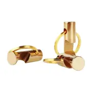 1pc Brass Bottle Opener Keyrings Keys Holder Beer Can Cap Removal 32*10mm Travel
