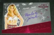 2018 Benchwarmer MARKETA JANSKA Hot for Teacher #58 SCHOOL GIRLS Pink Foil Auto
