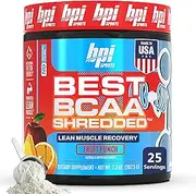 BPI Sports Best BCAA Shredded, 25 Servings, Fruit Punch, 0.25 Kilograms