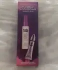 URBAN DECAY MAKEUP LOCKDOWN TRAVEL DUO; SETTING SPRAY & EYESHADOW PRIMER NIB