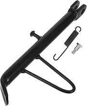 HORIALENCE Motorcycle Tripod Motorcycle Trailer Rear Motorcycle Stand Motorcycle Kickstand Spring Kickstand for Motorcycle Adjustable Bicycle Kickstand Motorcycle Kickstand for Black Iron