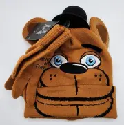 NWT Five Night's at Freddy's Youth Hat & Matching Gloves