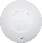 Airflow iCON 30 Extractor Fan - 100mm/4, 33 l/s, Energy Efficient 10.7W, 0.062 Amps, Quiet Iris Shutter, IPX4, Multi-Control Options, 3-Year Warranty