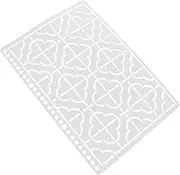 Homoyoyo Patchwork Embroidery Template Quilting Stencil for DIY Craft Sewing Durable Design for All Sewing Projects and Patterns