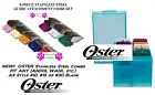 OSTER STAINLESS STEEL BLADE ATTACHMENT GUIDE 8 COMB SET*Fit A5,Many Wahl Clipper