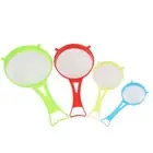 4Pcs Small Plastic Mesh Scoop Strainer Food Sieve Colander Kitchen Basket