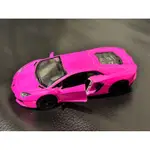 二手 無把玩 藍寶堅尼 蝙蝠 模型車 LAMBORGHINI LP700-4 合金車 1:38 玩具車 迴力車