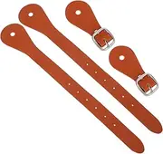 ifundom Western Spur Straps for Men Women Fake Leather Riding Belt Single Spur Straps for Equestrian Boot