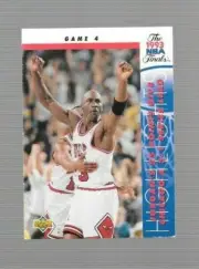 MICHAEL JORDAN 1993-94 UPPER DECK NBA FINALS 55 POINTS CARD FREE SHIPPING