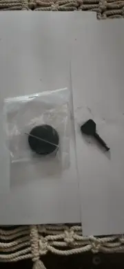 Misc. 45 adaptor, Allen wrench, Belt key, and Cartridge spacer for Pro-ject TT