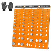 54 Nut and Bolt Thread Checker, Bolt Size and Thread Gauge 22 Standard & 24 Metr