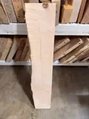 Flame Maple CurlyRustic 1.1”X7"x35.6” Bass Guitar Neck Figured KD