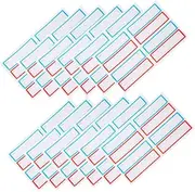 ROMISBABA Blank Address Labels 20 Self-Adhesive Stickers for Handwriting Mail Packages