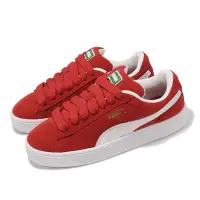 在飛比找Yahoo奇摩購物中心優惠-Puma 休閒鞋 Suede XL 男鞋 女鞋 紅 白 麂皮