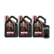 15L Motul 8100 X-CLEAN 5W40 Wix XP Filter Motor Oil Change Kit API SN For Ford (for: Ford)