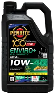 Penrite 10W-40 Full Synthetic Diesel Engine Oil - 5L (EPLUS10W40005)