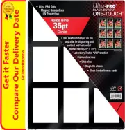 Ultra PRO 9 Card One Touch 35pt Black Border Magnetic Card Display Holder UV