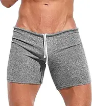 [Generic] Extra Long Shorts for Men Swim Casual Sweat Plus Size Short Pants Mans Running Shorts