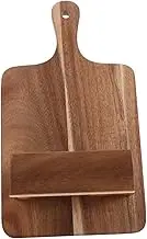 GRADENEVE Recipe Rack Wood Book Stand Racks for Recipe Books Kitchen Book Stand Kitchen Book Holder Cookbook Stand Wood Recipe Holder Wooden Book Holder Countertop Decor Cooking Book Stand