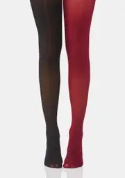 Double Take Two-Tone Sheer Tights