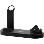 10W Devanti Wireless Charger 4-in-1 Dock Multi-function Charging Station for Phone