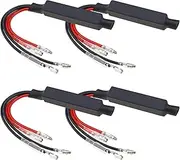 ECSiNG 4PCS 12V 21W 26? Motorcycle LED Turn Signal Indicator Load Resistor Flash Blinker Fix Error Motorcycle Replacement Accessories