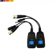 1Ch Passive HD-CVI/TVI/ AHD Power and Video Balun CCTV Camera Video Balun with P