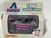 Matchbox White Rose 1998 MLB Arizona Diamondbacks Plymouth Prowler, Purple, 1/64