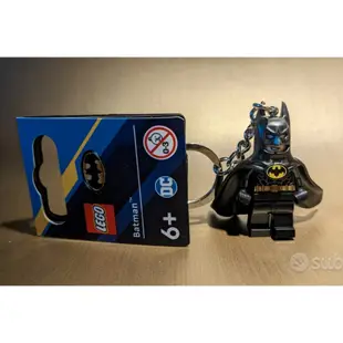 =CodE= LEGO 樂高 SUPER HEROES 超級英雄鑰匙圈(蝙蝠俠 BATMAN) 硬披風版 DC 閃電俠