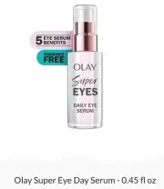 Olay Super Eyes Daily Eye Serum Gragance Free 13.5ml