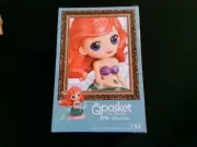 Disney Characters Ariel Glitter Line Q posket Figure - BanPresto