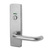 Lockwood Brass Square End Plate - Indicating Emergency Turn With 70 Lever 1814/70SC