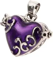 [Dickly] Unique Heart Shape Cremation Keepsake Memorial Urn Locket Pendant Casket,