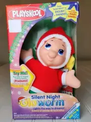 Hasbro Playskool Silent Night Gloworm Sings in English & Spanish NEW Out Of Box*