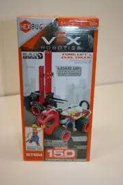 New Sealed HEX BUG VEX STEM Robotics Construction Fork Lift & Fuel Truck 150+ pc
