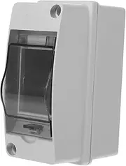 Holibanna Small Breaker Box Ip65 Rating 2-Way Distribution Protection Enclosure Weatherproof Electrical Enclosure