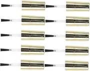 ASAKKURA Replacement Brush for Nail Polish Bottles 10pcs Caps Brush Set Soft Bristles Saves Time for Nail Shops