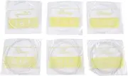 YDuupxe Nylon Material Classical Guitar Strings Clear Sound Smooth Nylon Guitar Strings Replacement 6 Set for Classical Lover (C104 transparent nylon string)