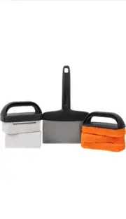 Blackstone 8 Piece Griddle Cleaning Kit Scraper Scouring Pads Bricks Handle