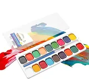 Water Paints for Kids | Drawing Art Watercolor Paint Palette Set Bulk - Classroom Drawing Art, Safe Bulk Kids Paint for Easter, Birthday, Children's Day