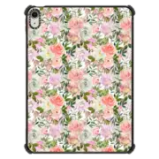 iPad Air 11-inch (M2/M3) iPad Impact Case Botanic pink lavender coral dark green boho floral
