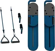 Pilates Machine - Fitness Equipment Abdominal Machine | Foldable Pilates Board | Pilates Board Reformer Machine for Core Strength Training Split Type Balance Athletic Postpartum Senior Sports