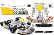 Go Kart Graphics Decals Stickers For CRG New Age NA2 VEGAS BALLER W
