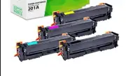 New 4Pk 201A For HP CF400A CF401A CF402A CF403A LJ M277DW Compatible Toner