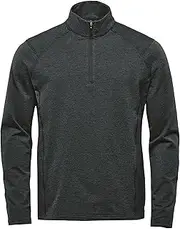 [Stormtech] Mens Treeline Heather Fleece Top (UK Size: S) (Black Heather)