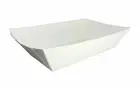 Paper Takeaway Seafood Tray 50Pk Medium Cardboard Boat Tray Cake Box Disposable