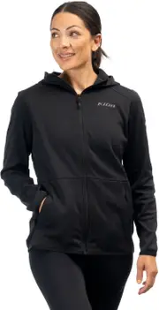 Klim Solitude Hoodie, functional jacket women , color: Black , size: S