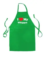 I Love My Whippet - Unisex Kids Apron - Dog Dogs Hound Puppy Pet Owner Gift