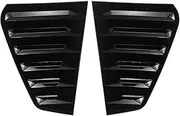 Rear Side Glass Louver Rear Triangle Window Shark Cheek Decorative Sticker Car Compatible for VW Golf Golf/R GTI MK6